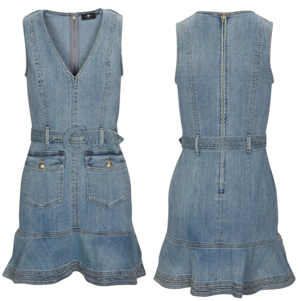 7 For All Mankind Patch Pocket dress